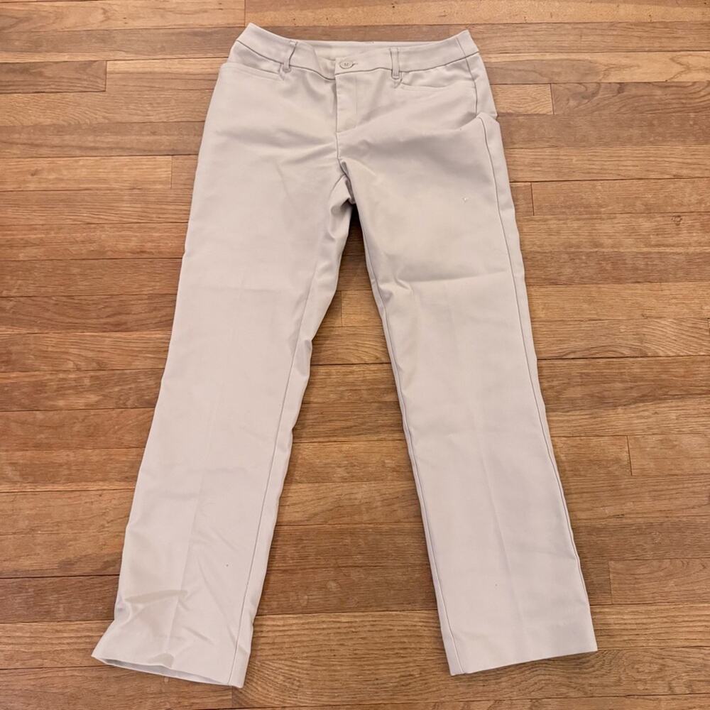 Christopher & Banks cream khaki pants size 4
b73